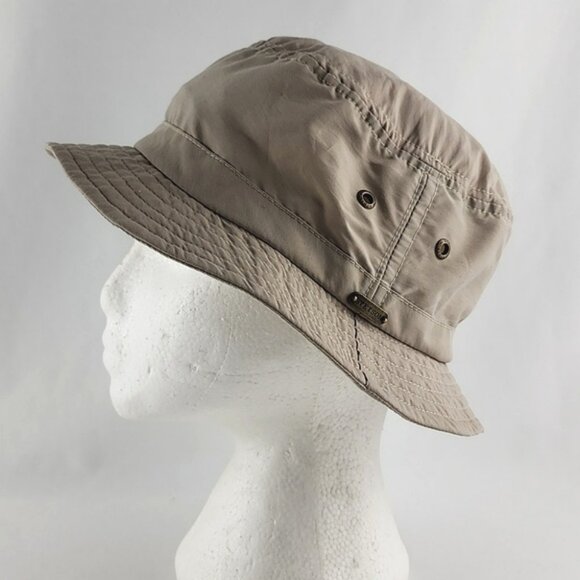 STETSON Unisex No Fly Zone Sun Guard Insect Repellent Beige Khaki Hat - Picture 6 of 16